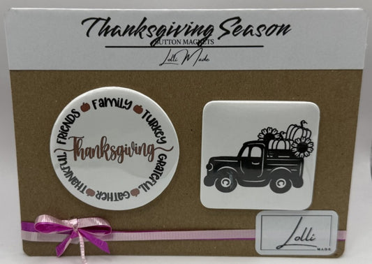 Button - Thanksgiving Season - 100