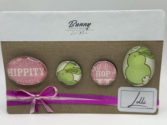 Bun - Green Ovals & Rounds 203