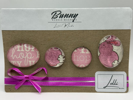 Bun - Pink Ovals & Rounds 100